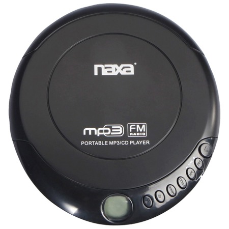 Naxa Slim Personal Anti-Shock CD Player/FM Radio NPC-320